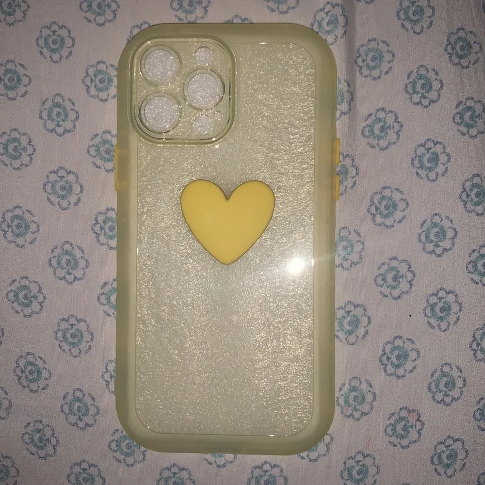 ✨NEW iPhone 13 Pro Case | iPhone 13 Pro Cover | Yellow Phone Case | Yellow Strap
